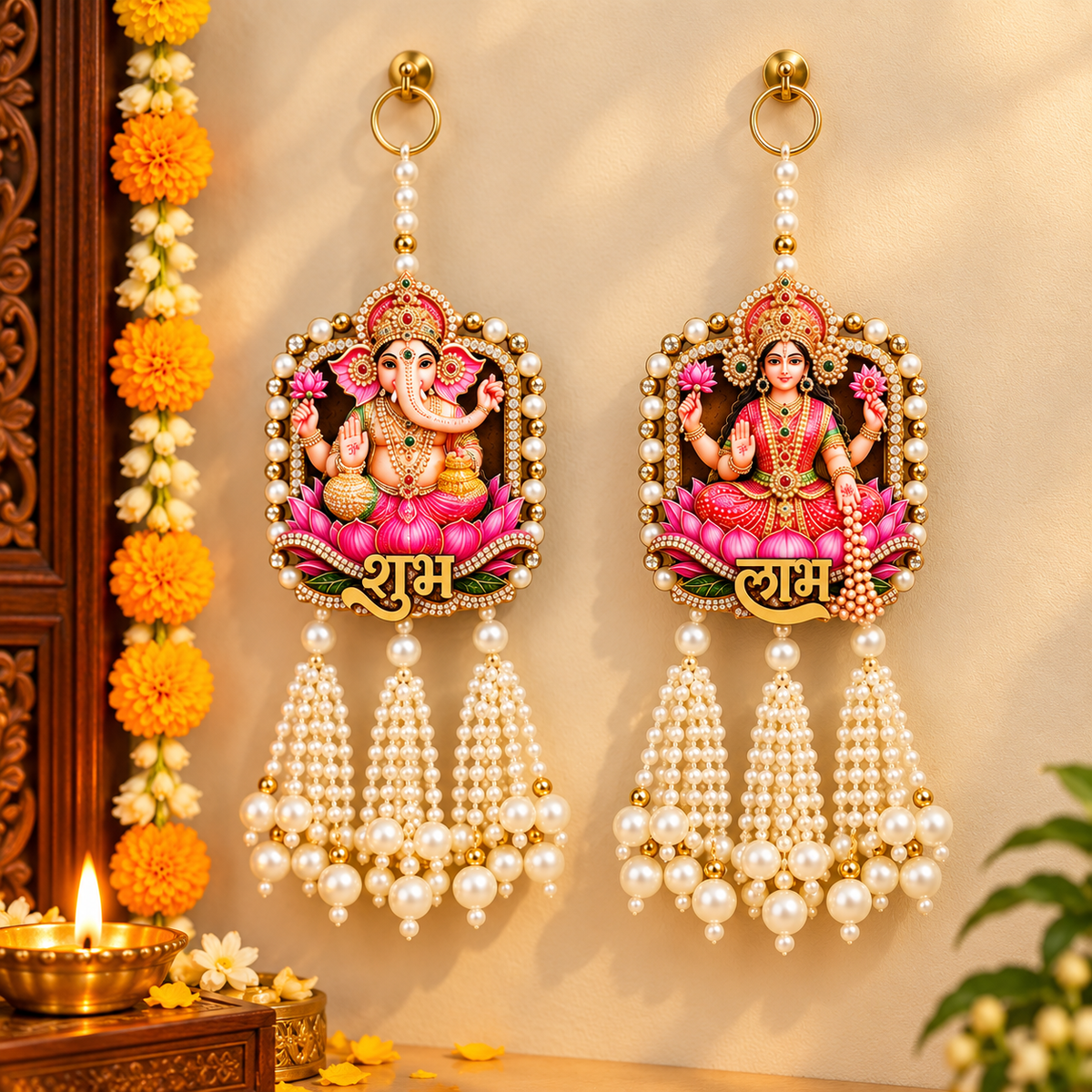 Premium Ganesha Shubh Labh Combo