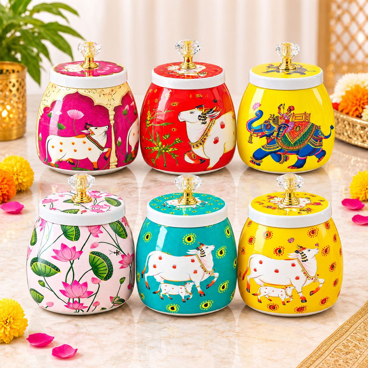Pichwai Jar