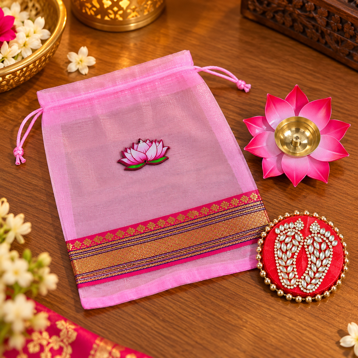 Kamal Laxmi Diwali Hamper – A Beautiful Gift of Light, Love & Prosperity 🪷🪔