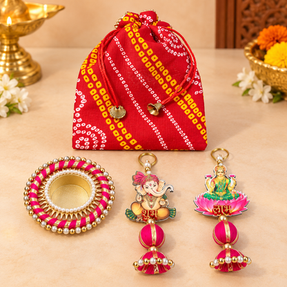 Bandhni Bag Shubh Labh Hamper