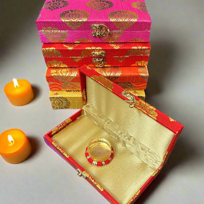 Rectangular Brocade Design Gift Box