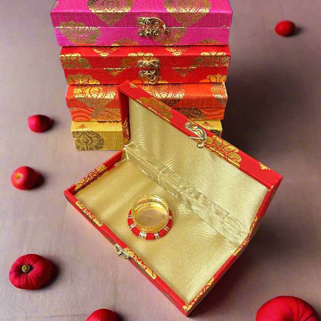 Rectangular Brocade Design Gift Box