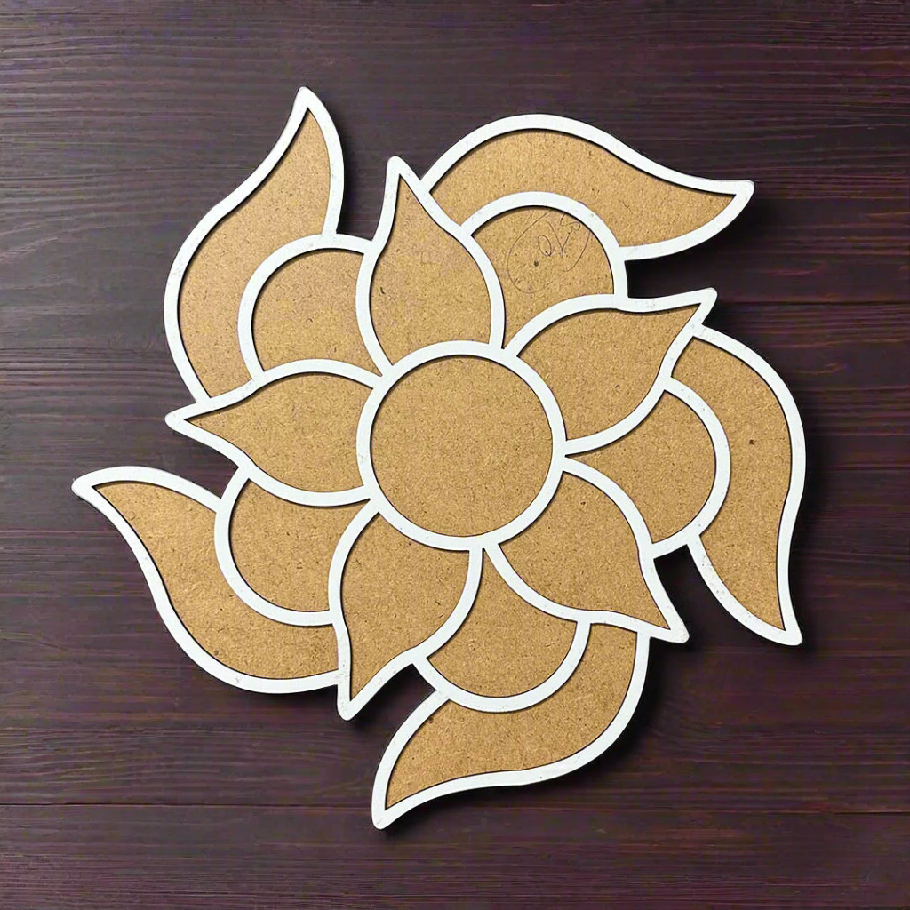 MDF Rangoli Design 3