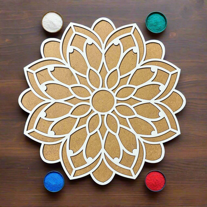 MDF Rangoli Design 4