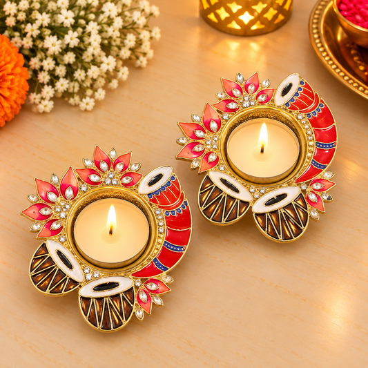 Shehnai Diya (Set Of 2)