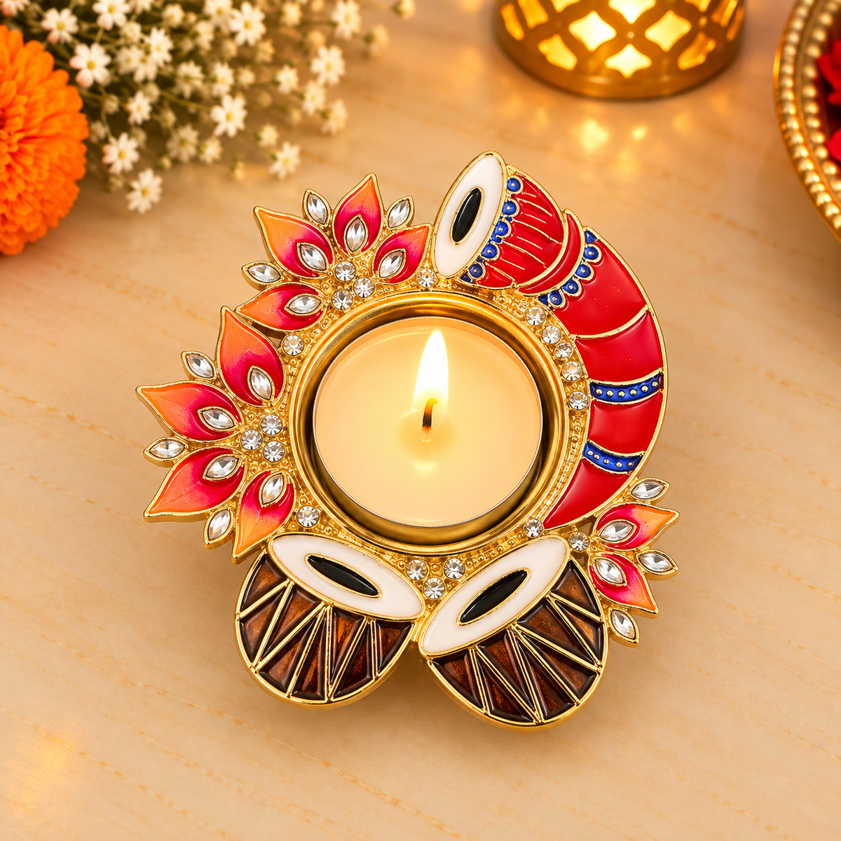 Shehnai Diya (Set Of 2)