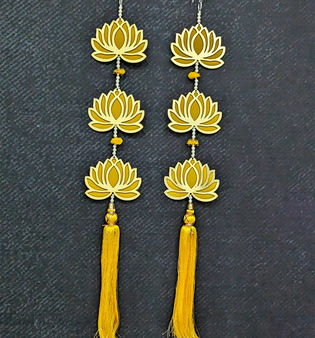 Lotus Wall Hangings (Pair)