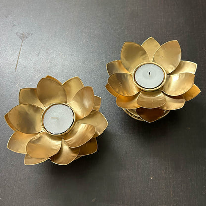 Flower Diya with Stand (Single Piece)