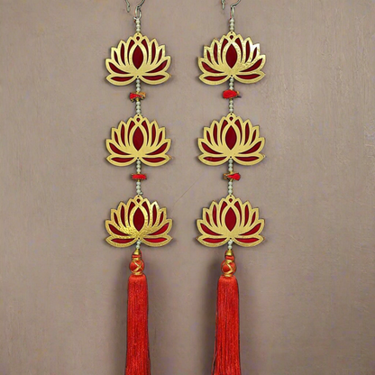 Lotus Wall Hangings (Pair)