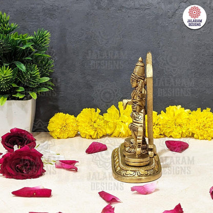 Tirupati Balaji with Shanku chakra,Venkateshwara Idol