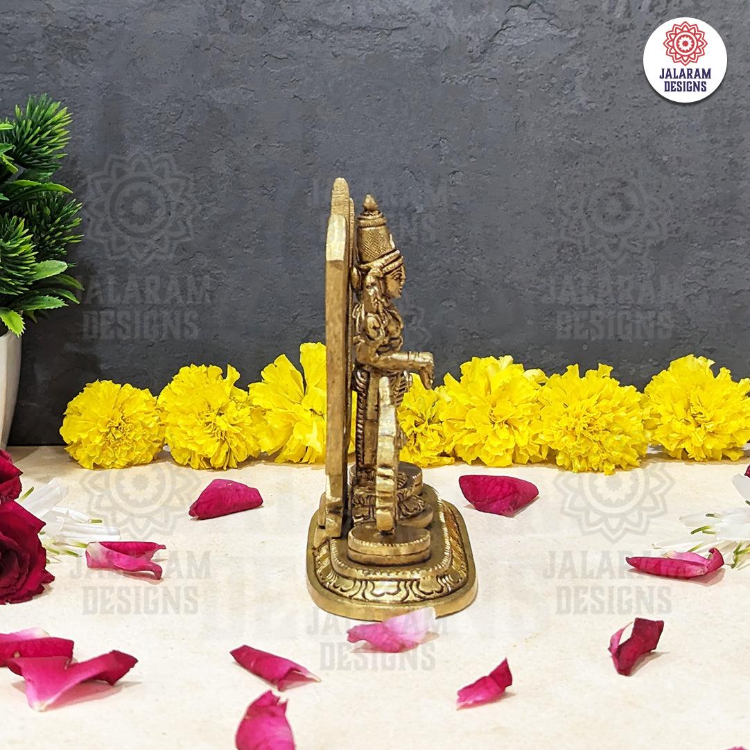 Tirupati Balaji with Shanku chakra,Venkateshwara Idol