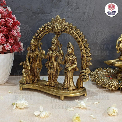 Ram Darbar Brass Idol Big